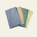 Mikrofaser-Geschirrtücher mit Bambusfaser, 4er Set